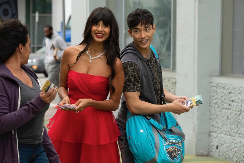 Tahani and Jason, world’s weirdest married couple.